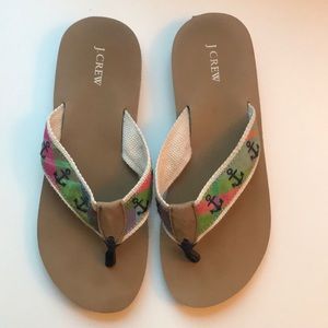 J. Crew Anchor Flip Flops